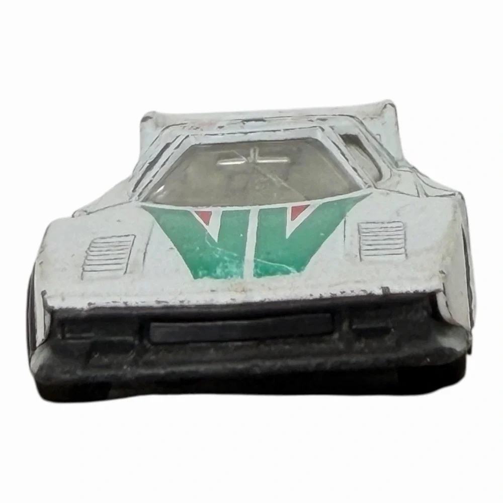 Vintage Diecast Lancia Alitalia Stratos #539‎ White Hong Kong